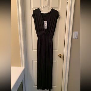 Black Newport maxi dress